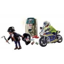 Playmobil® 70572   City Action   Polizei   Motorrad Verfolgung des Geldräubers