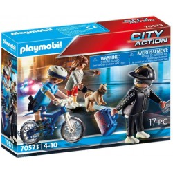 Playmobil® 70573   City Action   Polizei   Fahrrad Verfolgung des Taschendiebs