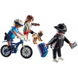 Playmobil® 70573   City Action   Polizei   Fahrrad Verfolgung des Taschendiebs