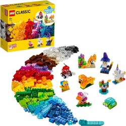 LEGO® Classic 11013 Kreativ Bauset mit durchsichtigen Steinen