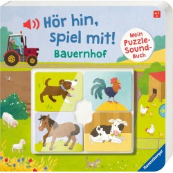 Ravensburger 43991 Mein Puzzle Soundbuch: Bauernhof
