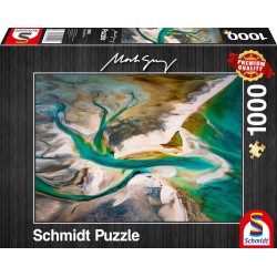 Schmidt Spiele 59921 Puzzle 1000 M.Gray Verschmelzung