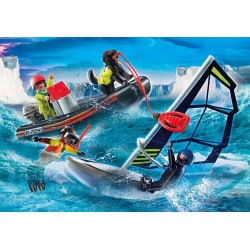 Playmobil® 70141   Seenot   Polarsegler Rettung mit Schlauchboot