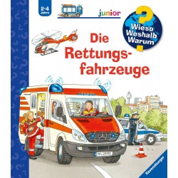 Ravensburger 32890 Wieso? Weshalb? Warum? junior Band 23: Rettungsfahrzeuge