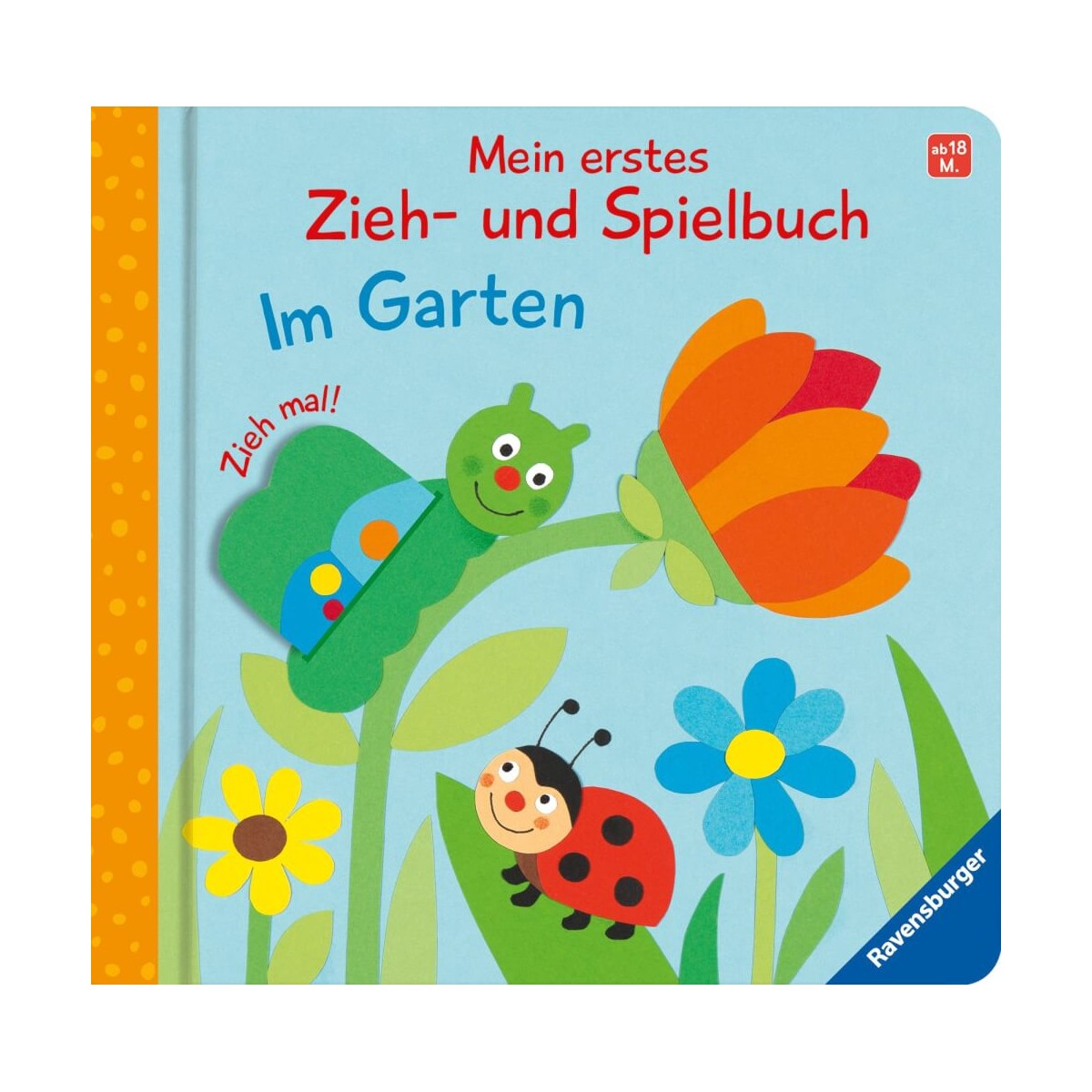 Ravensburger 43983 erstes Zieh  und Spielbuch: Im Garten