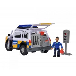 Simba Feuerwehrmann Sam Polizeiauto 4x4 mit Figur