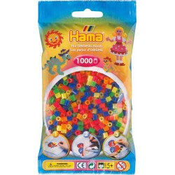 Hama® Bügelperlen Midi   Neon Mix 1000 Perlen
