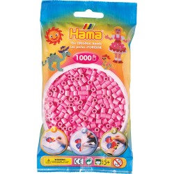 Hama® Bügelperlen Midi   Pastell Pink 1000 Perlen