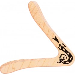 Boomerang Sirius aus Holz 25cm