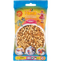 Hama® Bügelperlen Midi   Gold 1000 Perlen