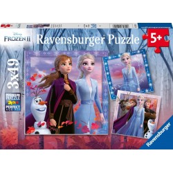 Ravensburger Spiel   Frozen   Die Reise beginnt, 3x49 Teile