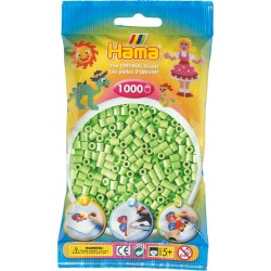 Hama® Bügelperlen Midi   Pastell Grün 1000 Perlen