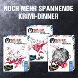 KOSMOS   Murder Mystery Party   Tödlicher Wein   Das Krimi Dinner für zu Hause