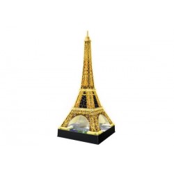 Ravensburger 12579 Puzzle 3D Eiffelturm Night Edition 216 Teile