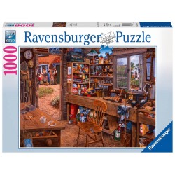 Ravensburger 19790 Puzzle: Opas Schuppen 1000 Teile