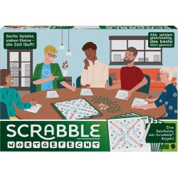 Mattel   Mattel Games Scrabble Wortgefecht, Gesellschaftsspiel, Brettspiel, Familienspiel