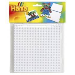 Hama® Bügelperlen Midi   2er Set Stiftplatten im Beutel   2x Multi Quadrate