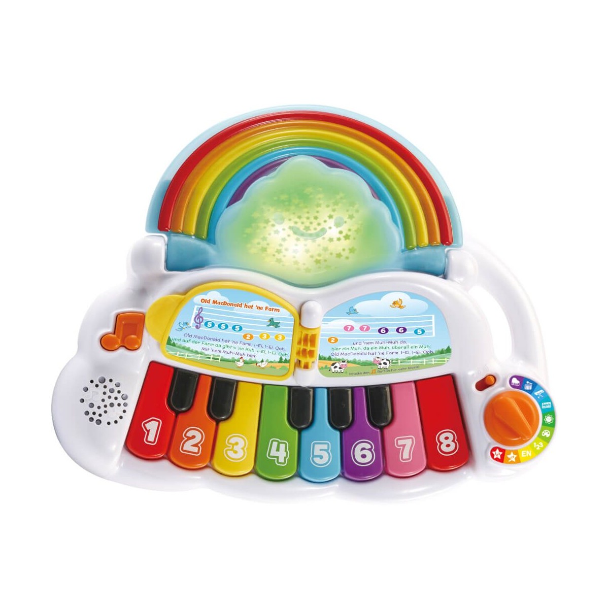 Regenbogen-Keyboard Babys