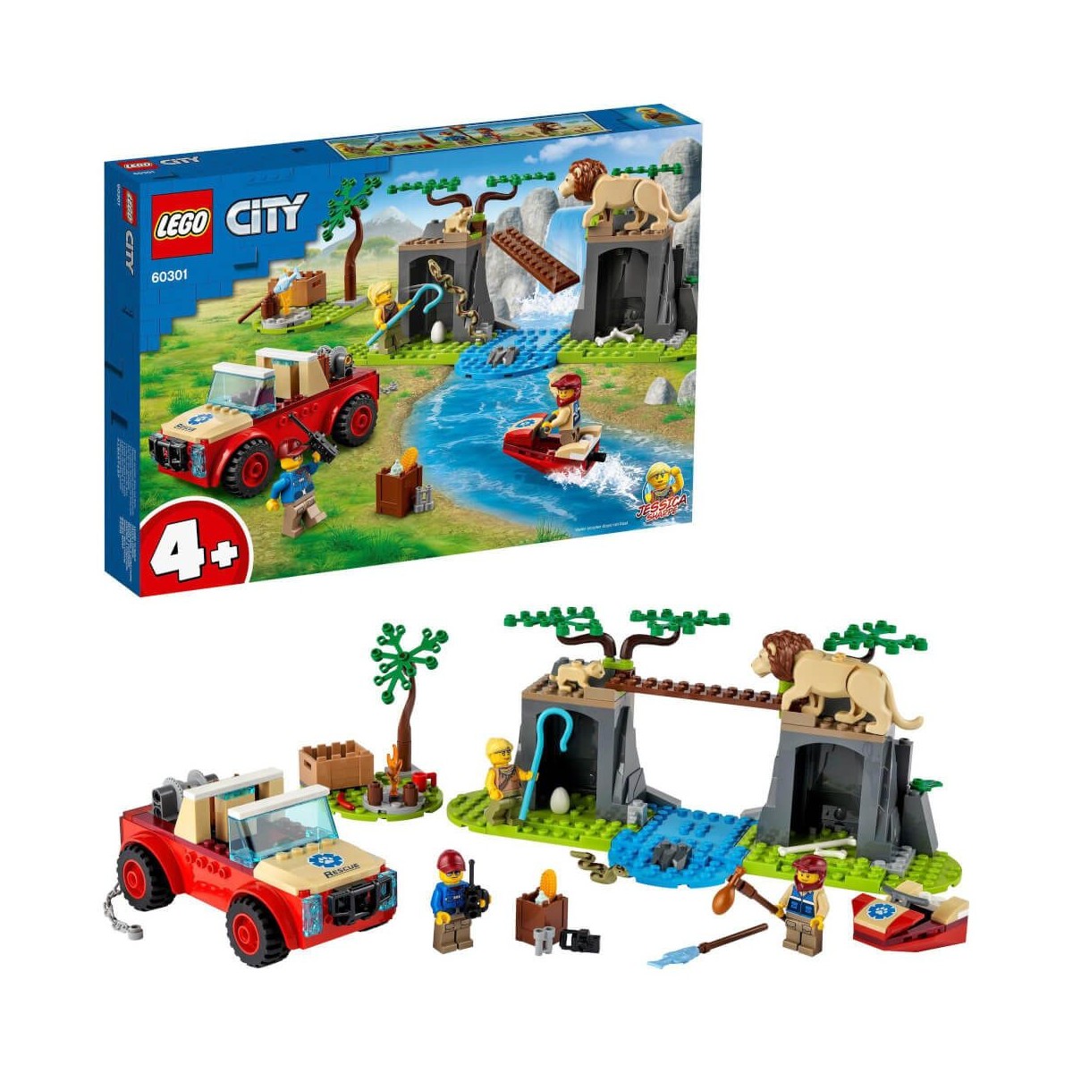 LEGO® City 60301   Tierrettungs Geländewagen