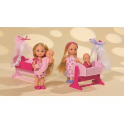 Evi Love Doll Cradle, 2 sortiert