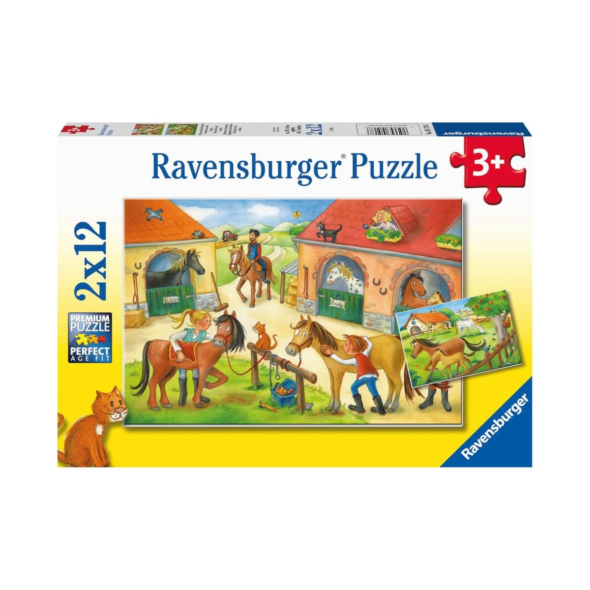 Ravensburger 05178 Puzzle Ferien auf dem Pferdehof