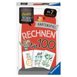 Ravensburger 80660 Lernen Lachen Selbermachen: Kartenspiel Rechnen bis 100