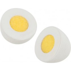GoKi Eier mit Klettverbindung in Eierpappe, 6 Stück