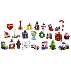LEGO Friends   41353 Adventskalender mit Weihnachtsschmuck