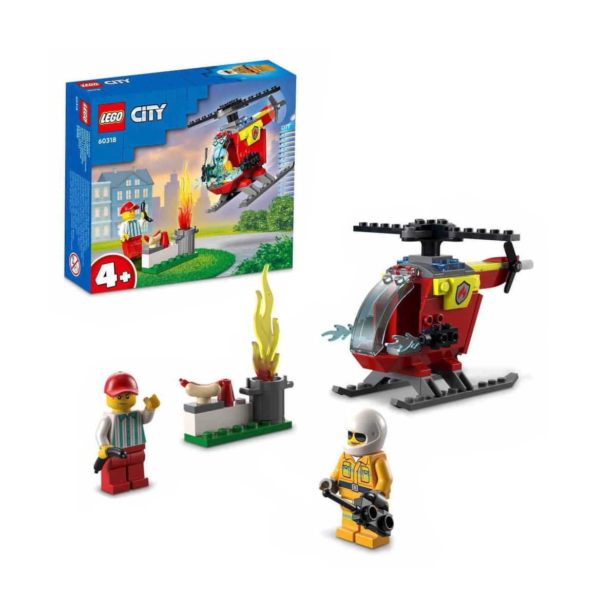 LEGO City 60318   Feuerwehrhubschrauber