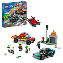 LEGO® City 60319 Löscheinsatz und Verfolgungsjagd