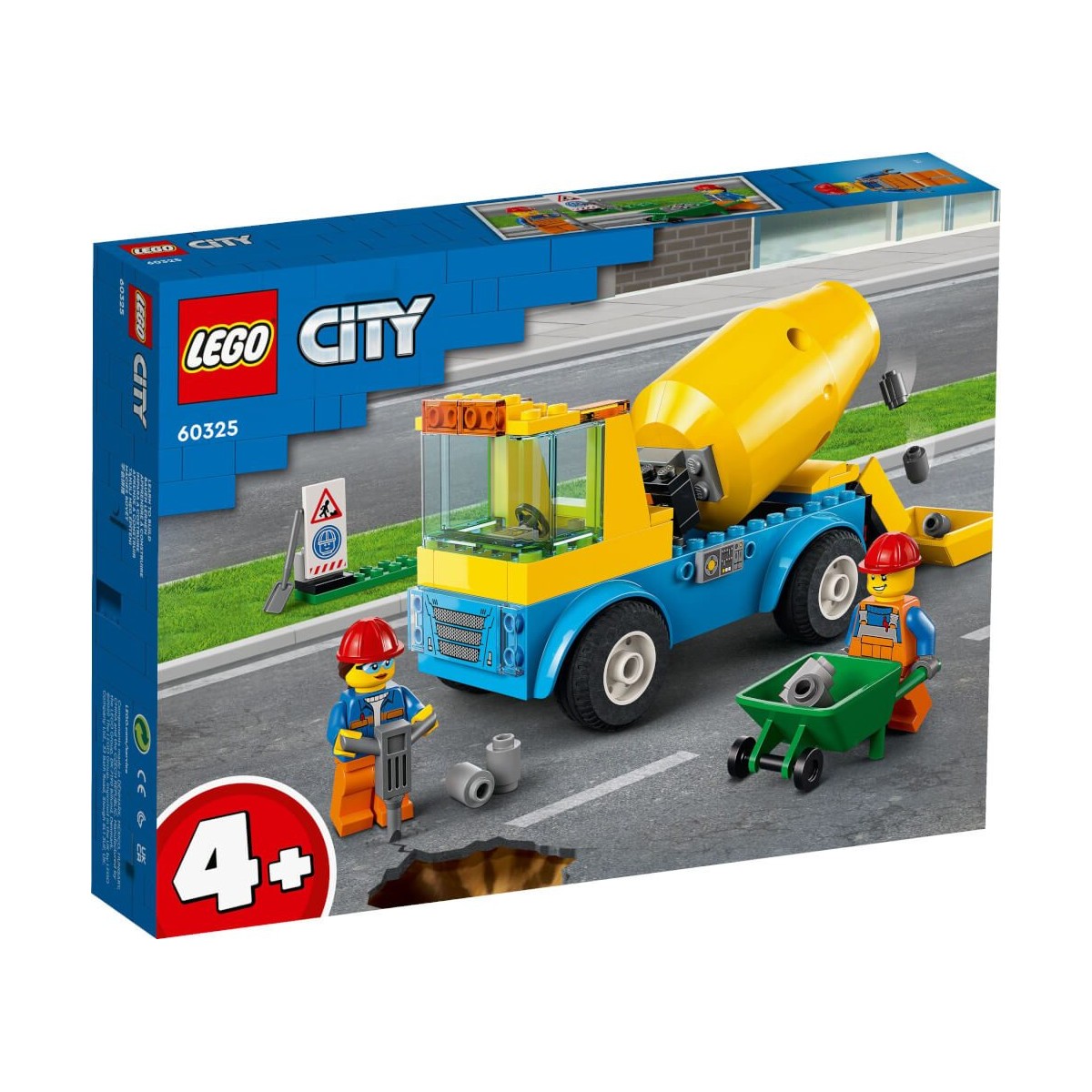 LEGO City 60325   Betonmischer