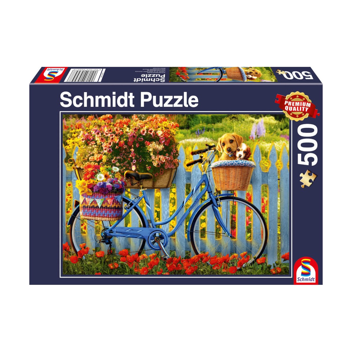 Schmidt Spiele Puzzle Sonntagsausflug mit guten Freunden 500 Teile