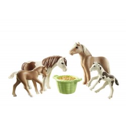 PLAYMOBIL 71000 2 Island Ponys mit Fohlen