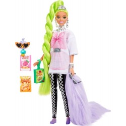 Mattel   Barbie Extra Puppe mit grünem Haar