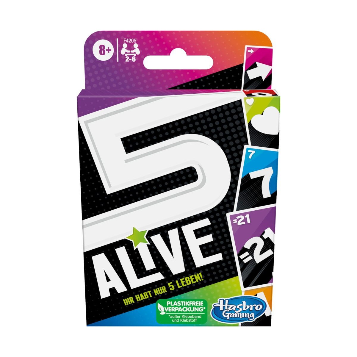 Hasbro F4205100 Five Alive Kartenspiel