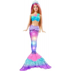 Mattel   Barbie Zauberlicht Meerjungfrau Puppe