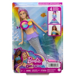 Mattel   Barbie Zauberlicht Meerjungfrau Puppe