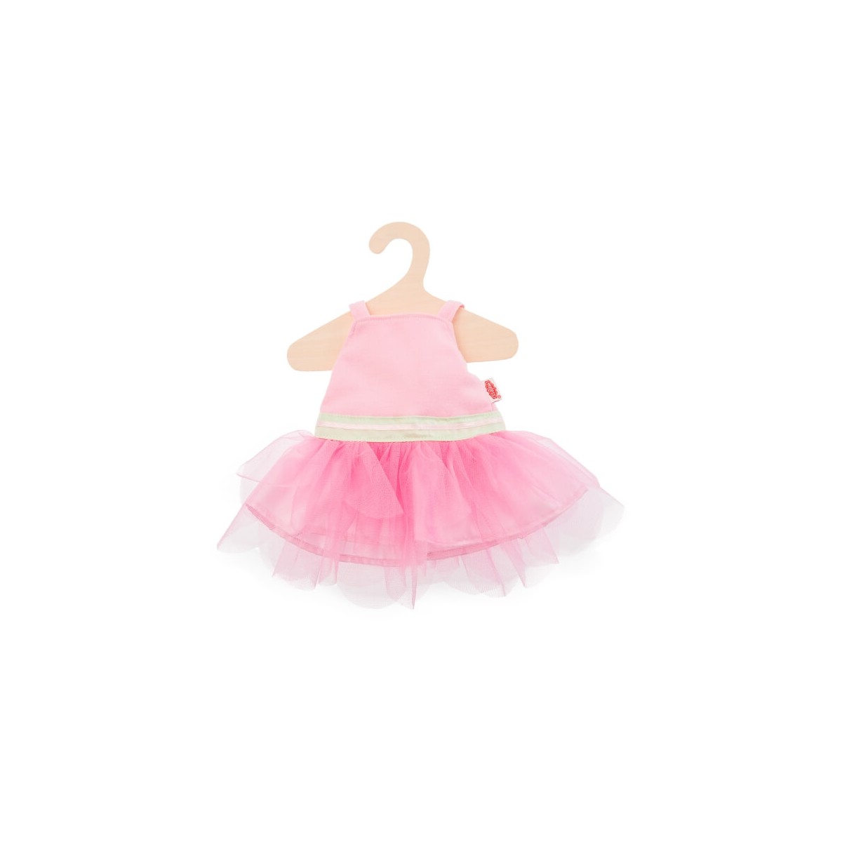 Puppen Ballerinakleid mit Tutu rosa, Größe 35   45 cm