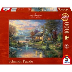 Schmidt Spiele Puzzle Thomas Kinkade Im Naturparadies 1000 Teile