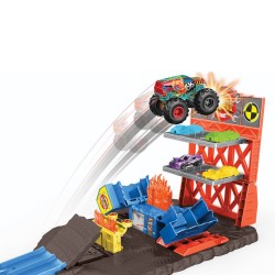 HW Monster Trucks Blast Station Spielset