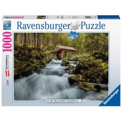 Ravensburger Puzzle 17263   Mühle am Gollinger Wasserfall   1000 Teile Puzzle für Erwachsene und Kin