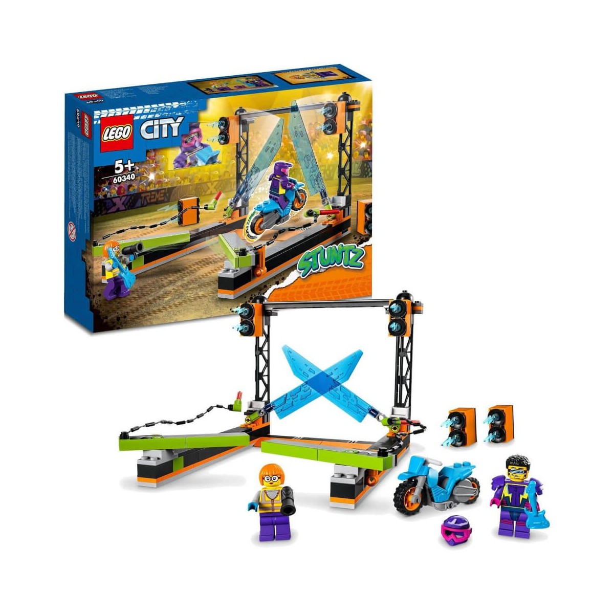 LEGO® City 60340 Stuntz Hindernis Stuntchallenge