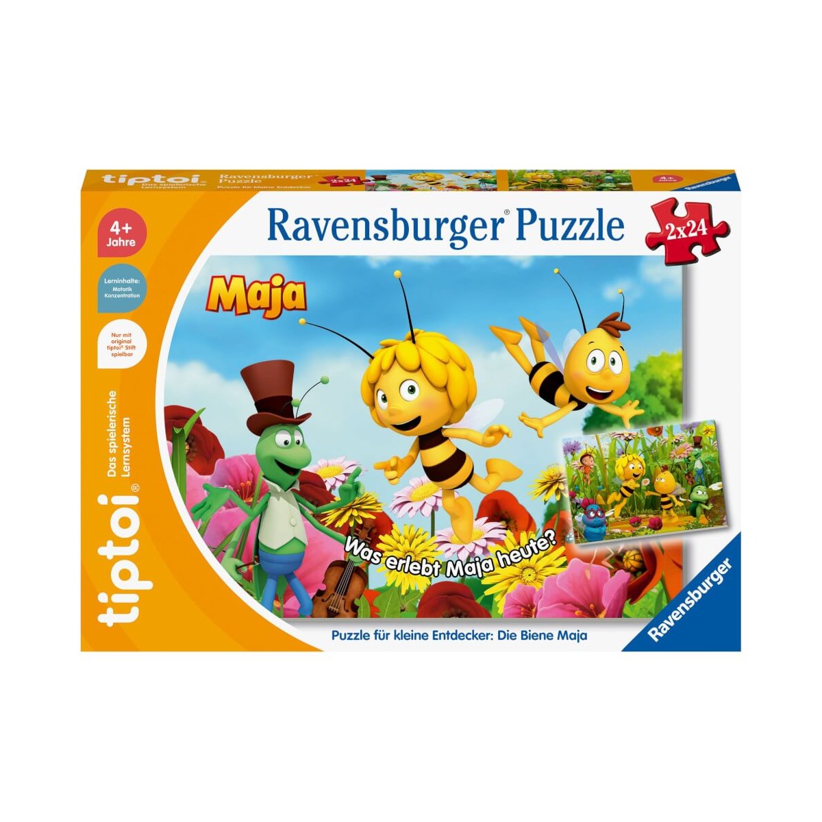 Ravensburger tiptoi Spiel 00141 Puzzle für kleine Entdecker: Die Biene