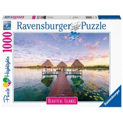 Ravensburger Puzzle Beautiful Islands 16908   Paradiesische Aussicht   1000 Teile Puzzle für Erwachs