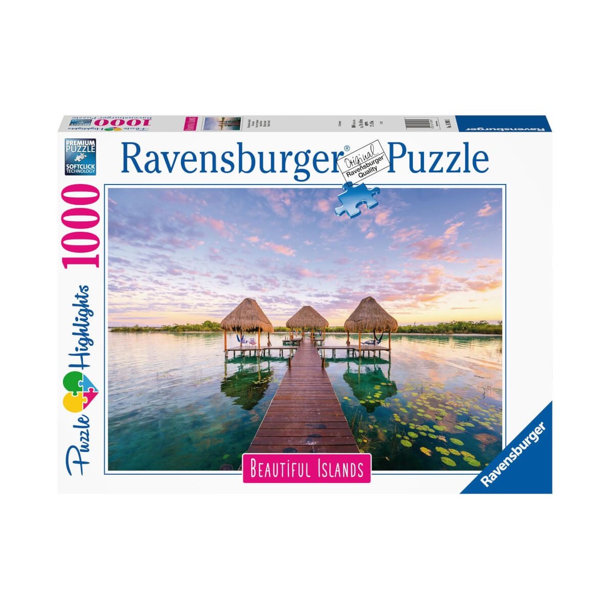 Ravensburger Puzzle Beautiful Islands 16908   Paradiesische Aussicht   1000 Teile Puzzle für Erwachs