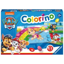 Ravensburger Kinderspiele   20906   Paw Patrol Colorino, Kinderspiel zum Farbenlernen, Mosaik Stecks