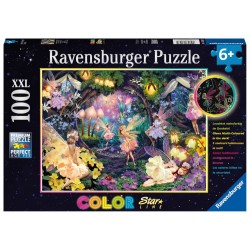 Ravensburger Kinderpuzzle 13293   Leuchtende Waldfeen   100 Teile Puzzle für Kinder ab 6 Jahren   Le