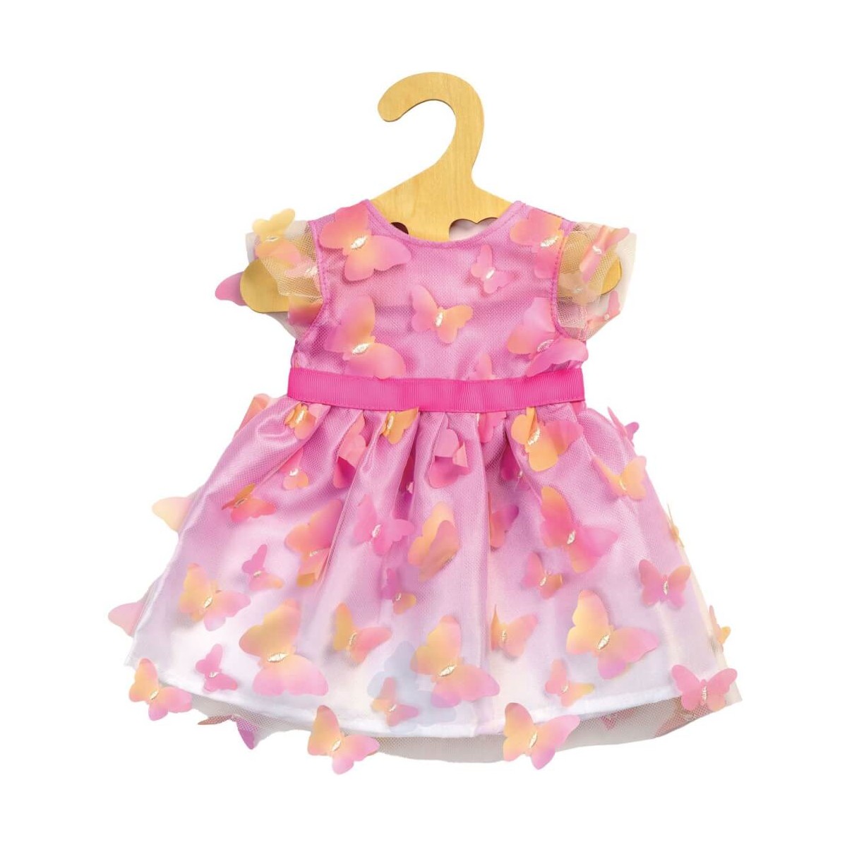 Puppen Kleid ''Miss Butterfly'', Gr. 28 35 cm