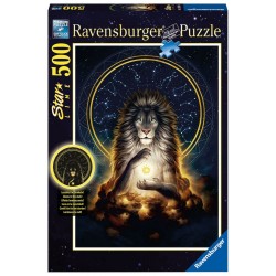 Ravensburger 16992 Puzzle Leuchtender Löwe 500 Teile