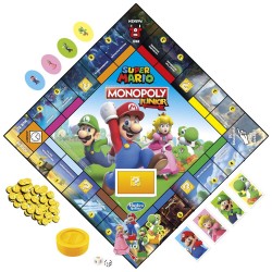 Hasbro   Monopoly Junior Super Mario Edition